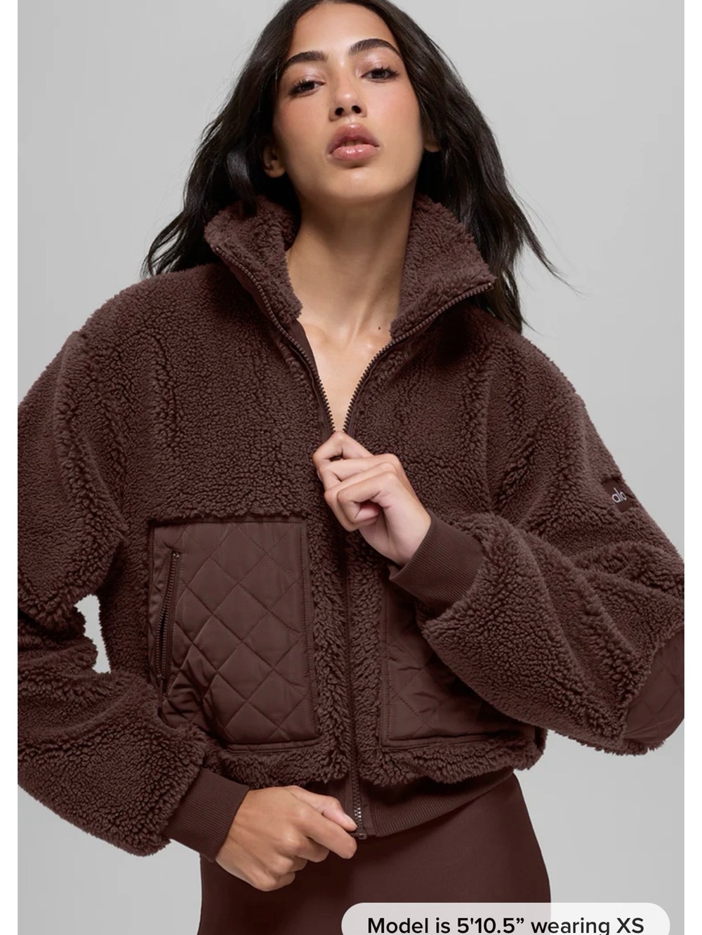 ALO Yoga Sherpa Edge Bomber